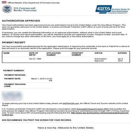 United States-Sample-Visa
